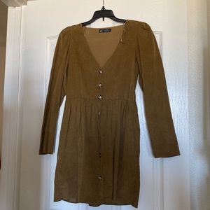 Corduroy dress